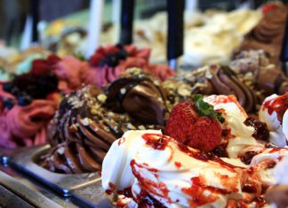 Thưởng thức hương vị độc đáo của Kem Gelato của Ý