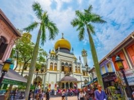 Lạc bước vào khu phố Kampong Glam rực rỡ sắc màu khi du lịch Singapore